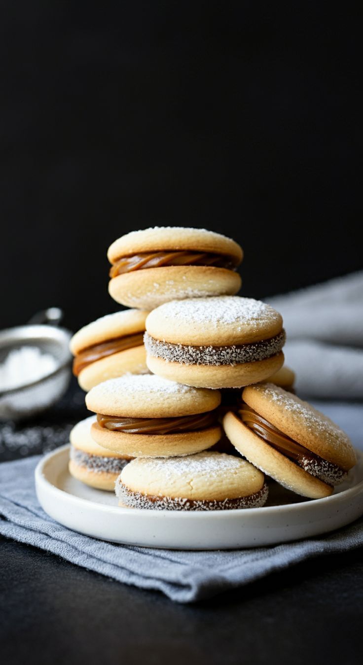 alfajores de maicena argentinian
